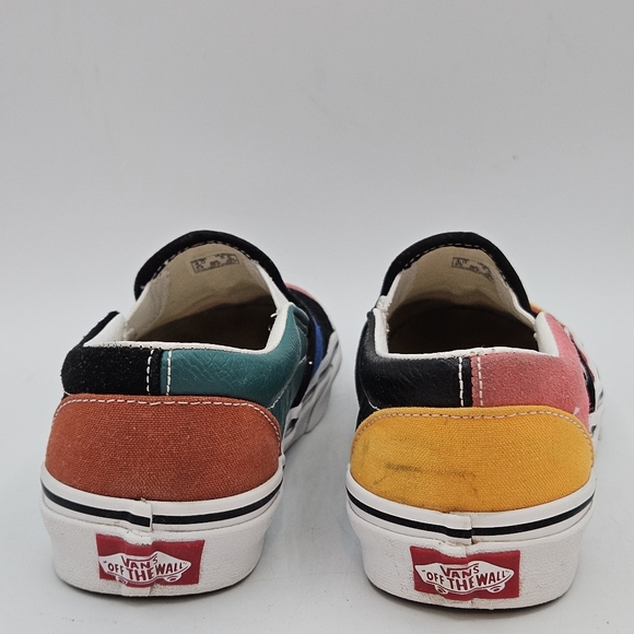 Vans Classic Slip On Patchwork Multi Color Womens 5.5 Mens 4 VN0A38F7VMF - Picture 11 of 15